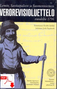 Lemin, Savitaipaleen ja Suomenniemen verorevisioluettelo vuodelta 1796